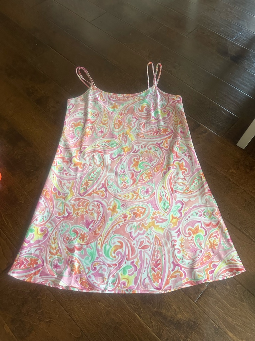 Lauren Ralph Lauren Paisley Slip Dress